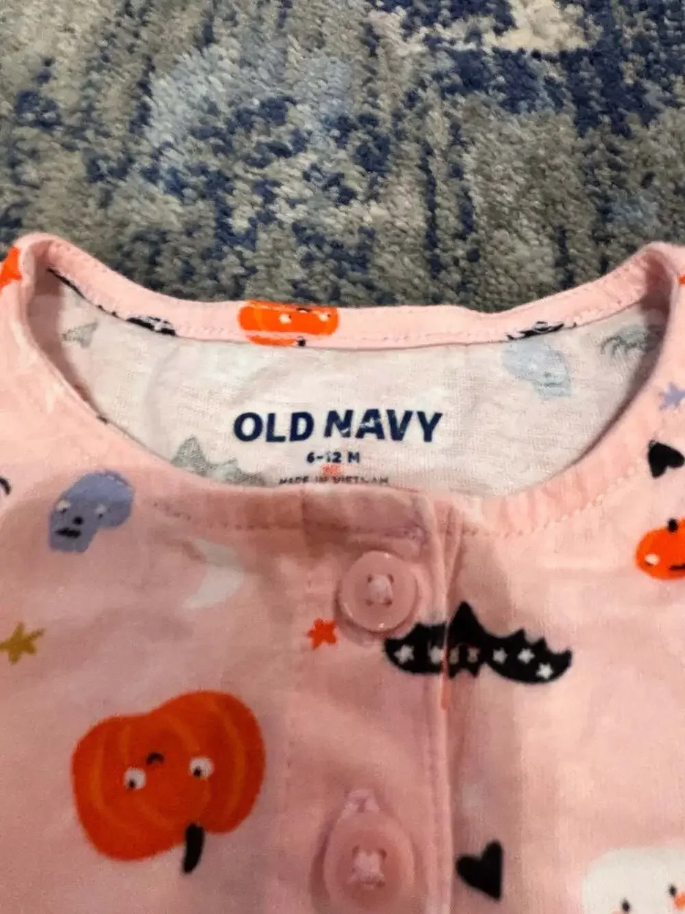 Old Navy Halloween Romper Size 6-12M Pink